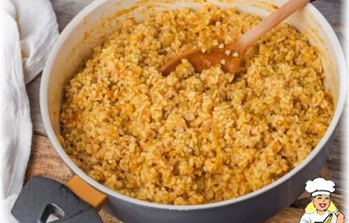 Baharatlı Bulgur Pilavı